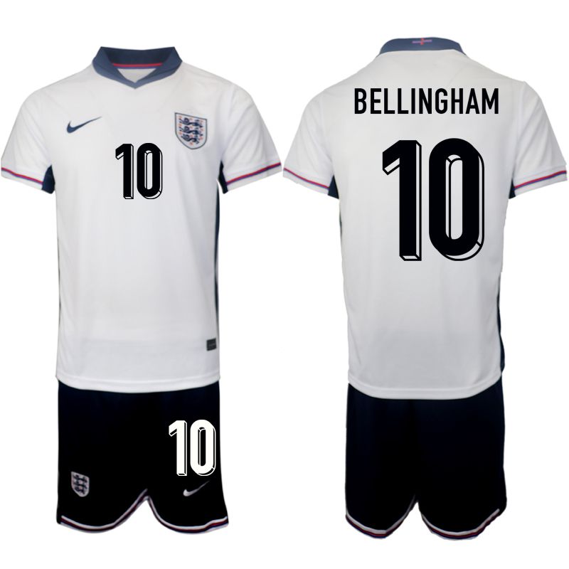 Men 2024-2025 Season England home white 10 Soccer Jerseys